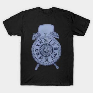 clock hand drawn T-Shirt